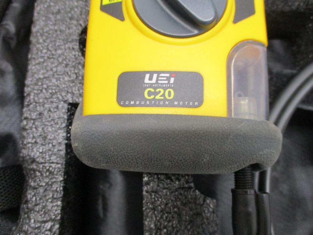 UEI TEST INSTRUMENTS C20 Combustion MeterDigital Electronic LCD G4445047