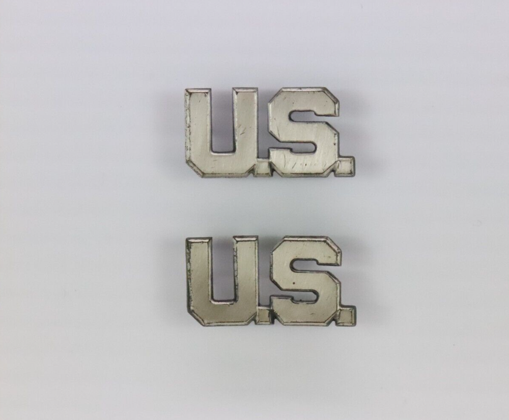2 U.S. Military Insignia Lapel Pin