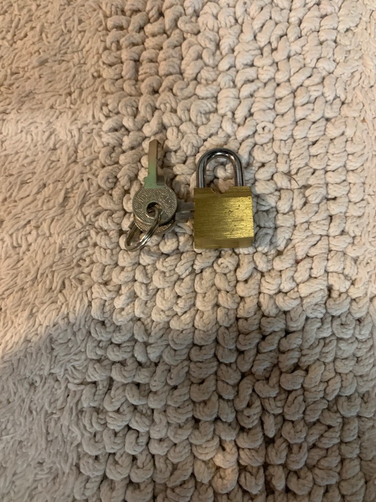 Egret Mini Luggage Padlock - 2 Keys