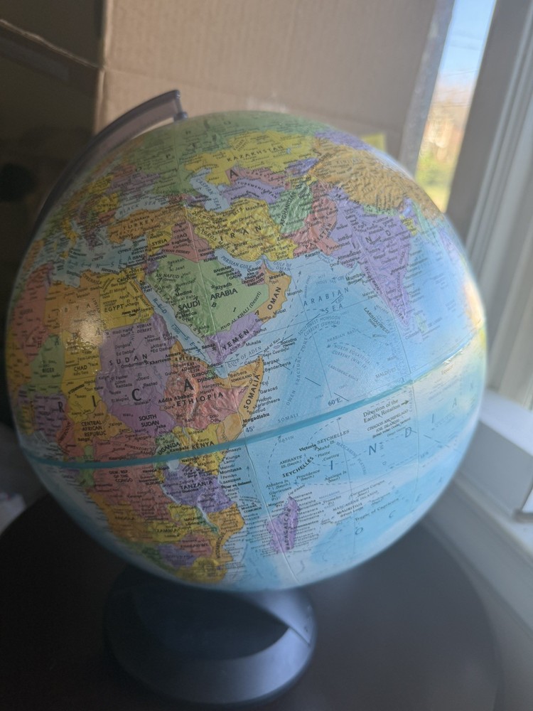 Globemaster 12" Textured World Globe