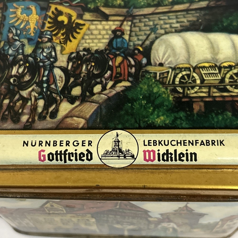 Nurnberger Lebkuchenfabrik GOTTFRIED WICKLEIN Tin