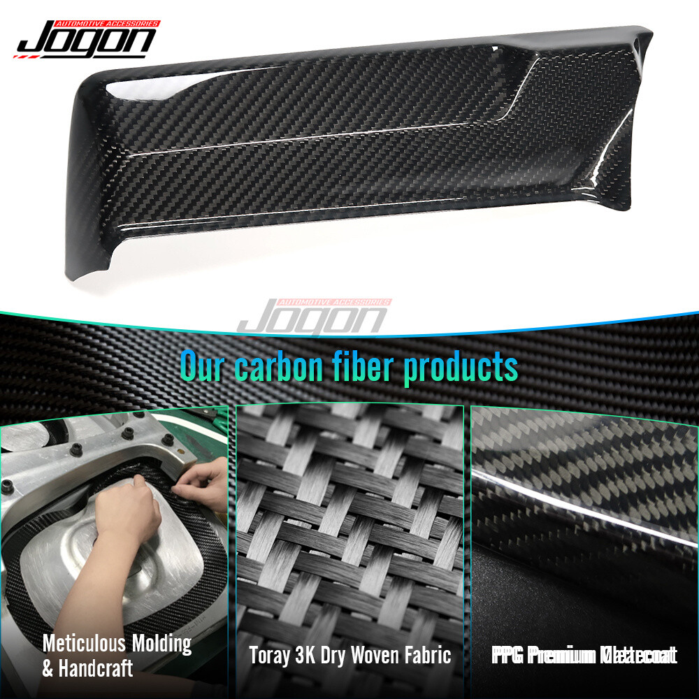 Carbon Console Navigation Panel Trim Decor For C8 Corvette Stingray Z06 Z51 20+