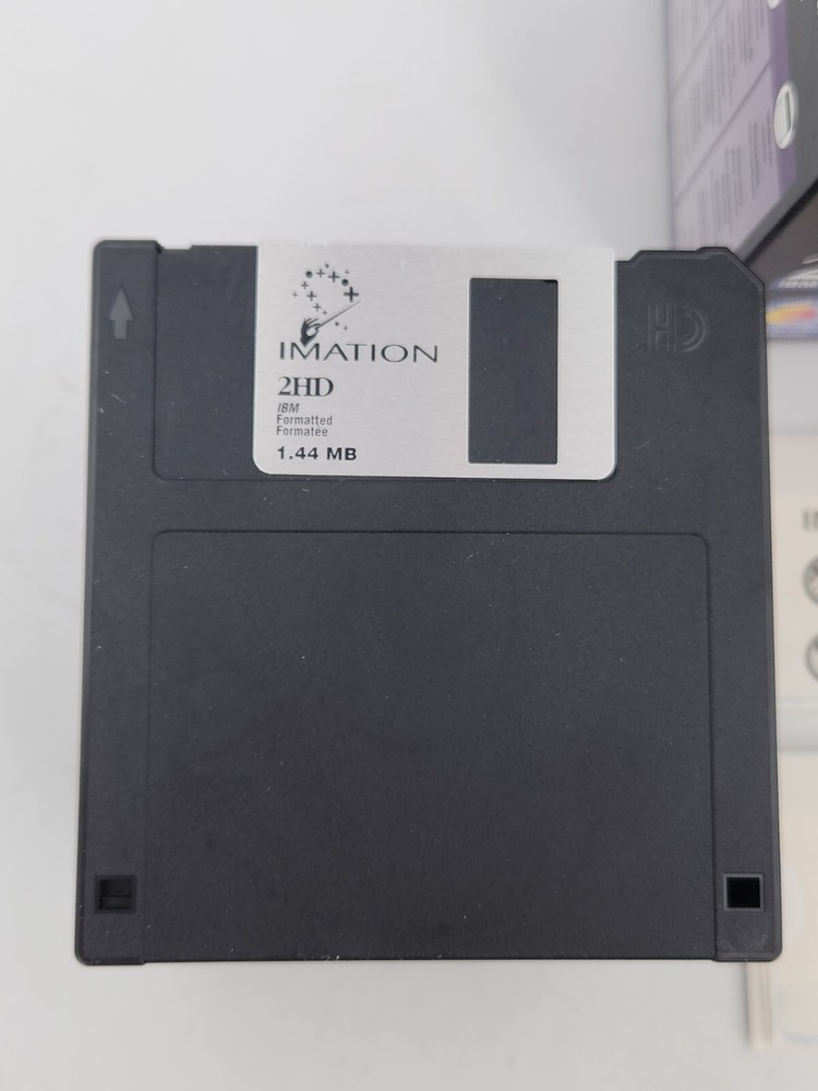 Imation 2HD 1.44 MB - IBM Format - 3.5” Diskettes - 25 Pack - New!