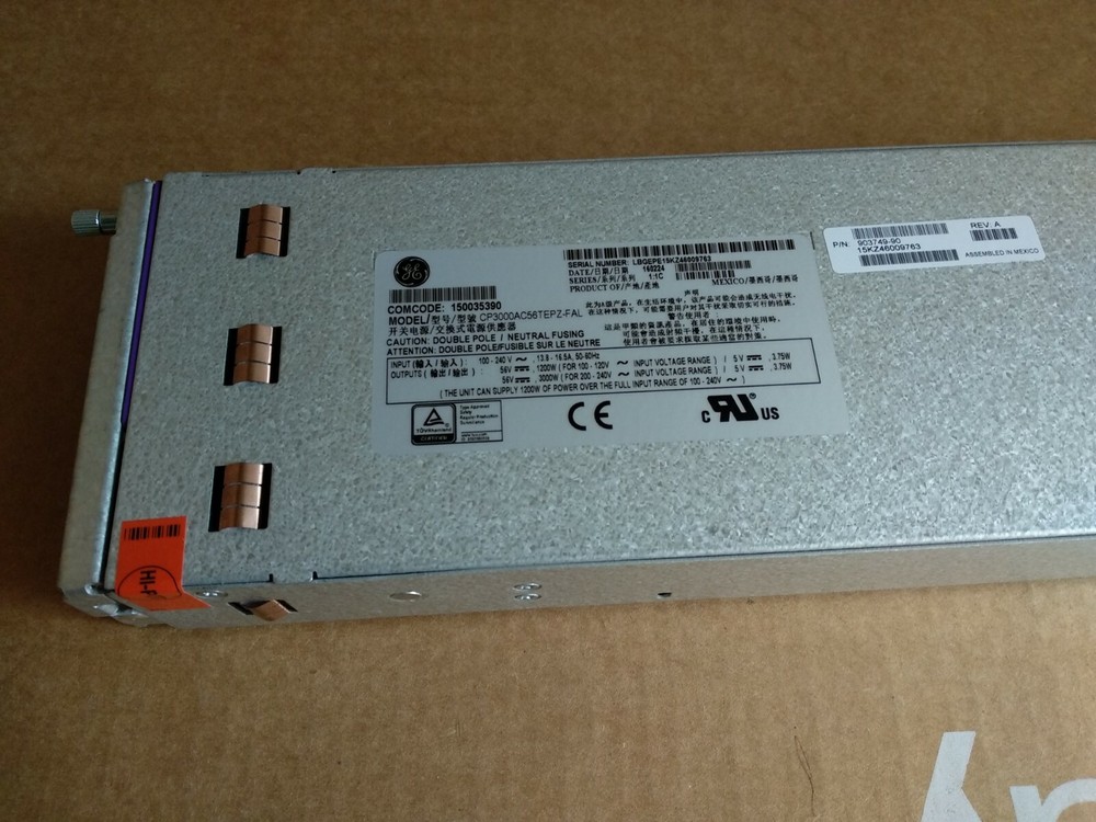 Alcatel-Lucent Switch power supply Model CP3000AC56TEPZ-FAL