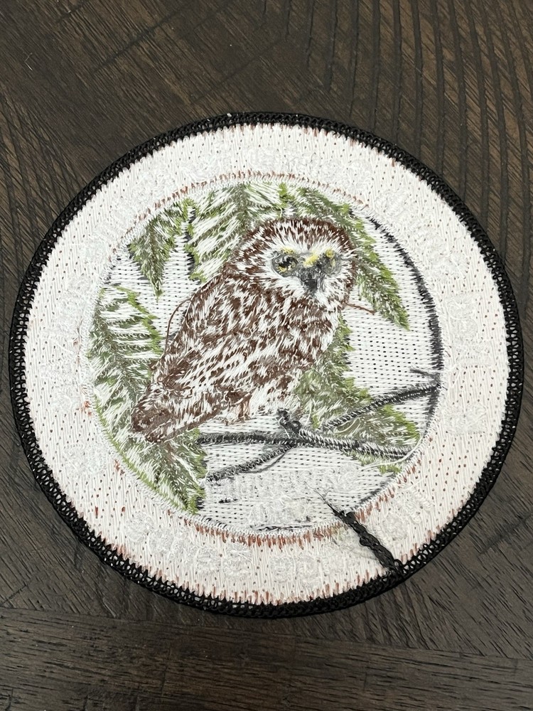2005 NED SMITH CENTER FOR NATURE AND ART PATCH 4" DIAMETER
