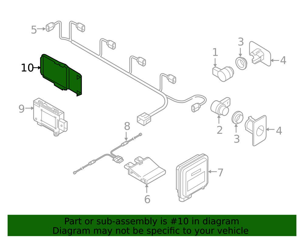 Genuine Audi Shield 4M8-907-693