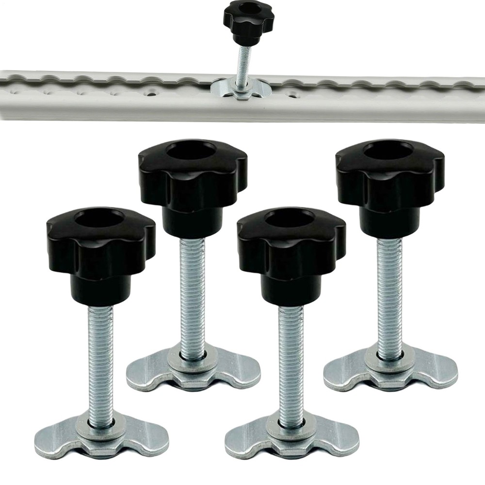 L Track Rail Lug Threaded Stud Nut Fitting Tie Down Ergonomic Rail