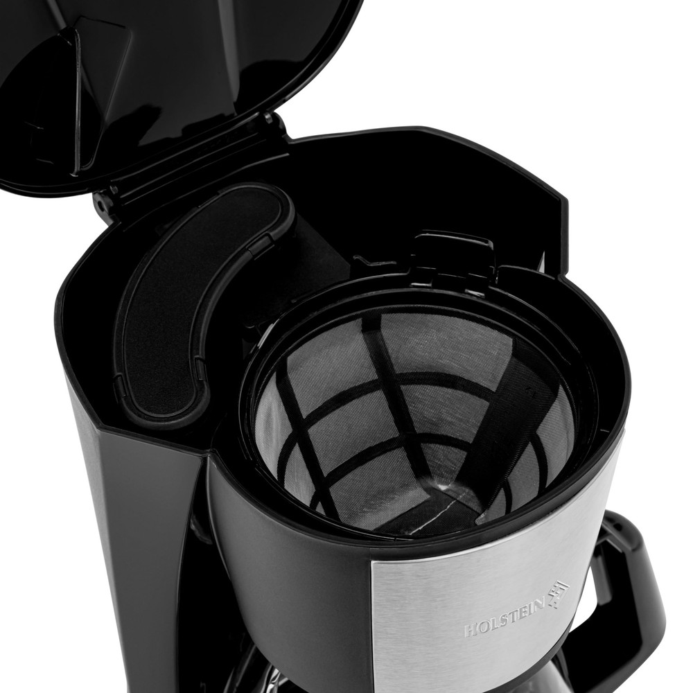 Holstein Housewares 5 Cup Drip Coffee Maker – Compact and 5 Cup, Black