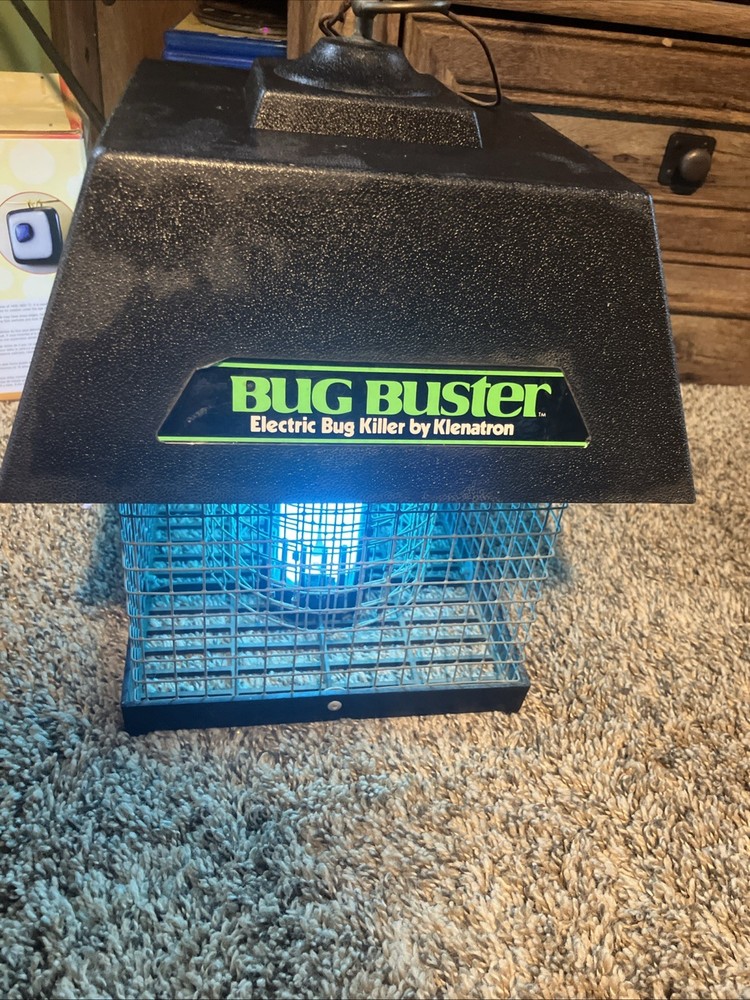 Bug Buster Instect Killer Klenatron BBL-12 Bug Light Zapper 4000V - Tested
