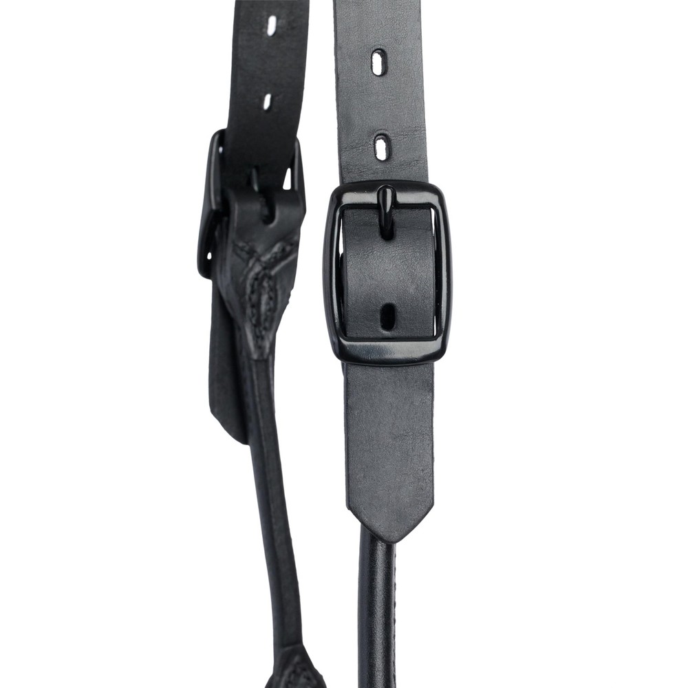 Weaver Leather Livestock Black Magic Show Halter, Medium