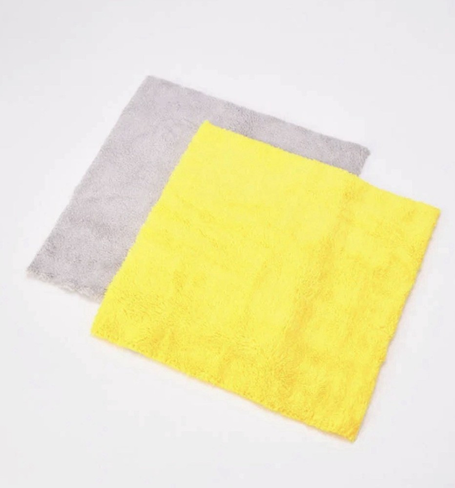 Scrub Daddy Microfiber Cloths Yellow Multi Purpose 2 Ct Pack
