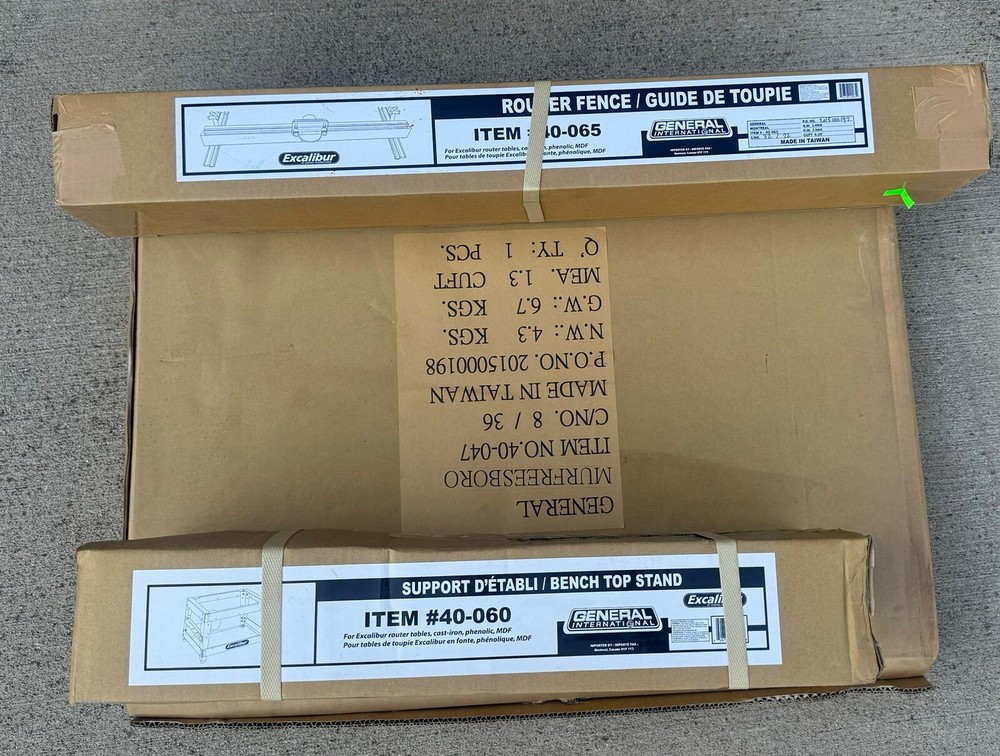 Excalibur Benchtop Router Table