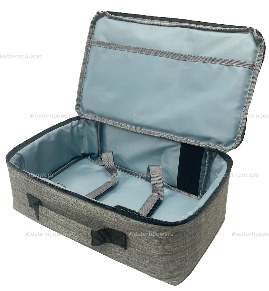 Nylon Handle Handbag Bag Carry Zip Foam Bag Multiple Purpose Use