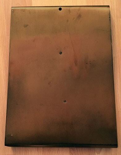 Bronze Relief Geoge Washington Plaque