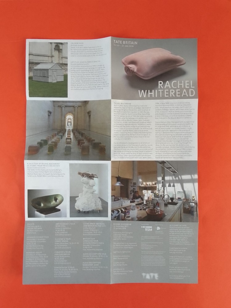 Tate Britain Guides / Programmes ×4 2017 - 2019 See Photos And Description