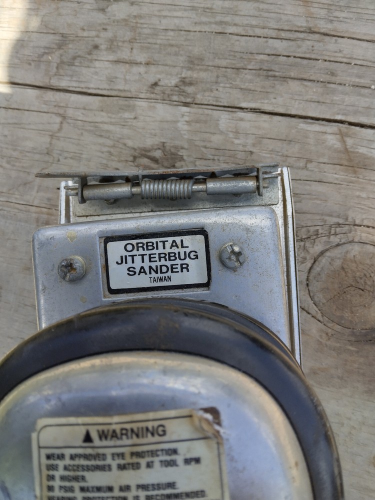 Northern Tools Jitterbug sander.