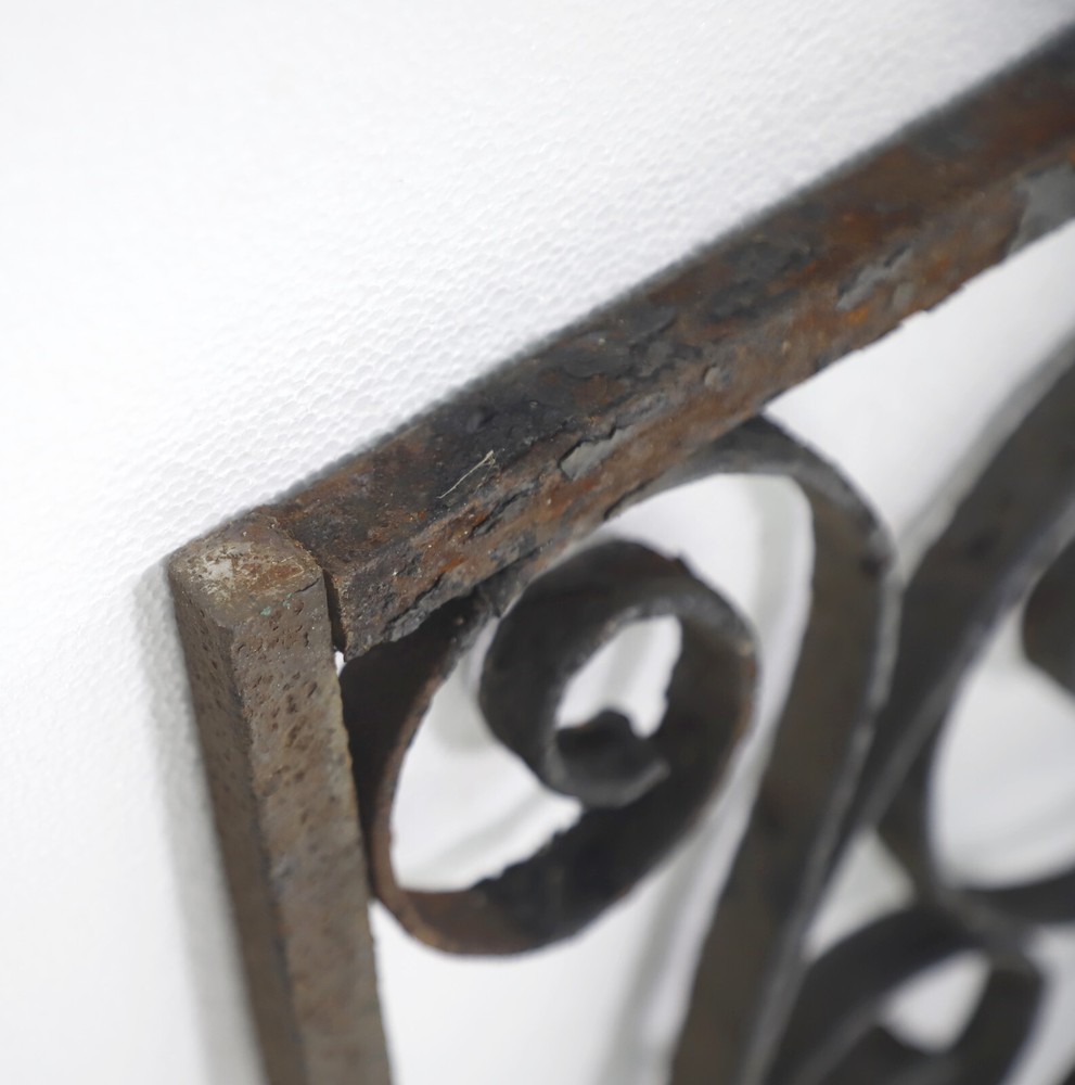Reclaimed 24 in. Wrought Iron Pinwheel Panel