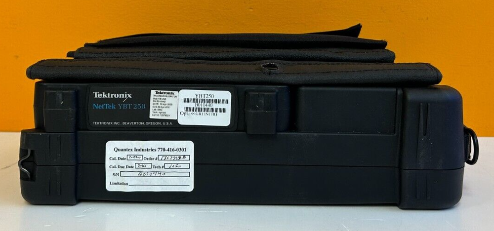 Tektronix NetTek YBT250 Field Transmitter & Interference Tester. Tested!