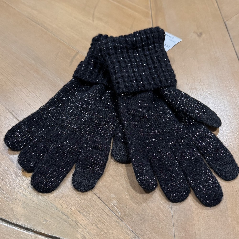 Bundle 5 Pair Style & Co Rib Solid Gloves With Lurex