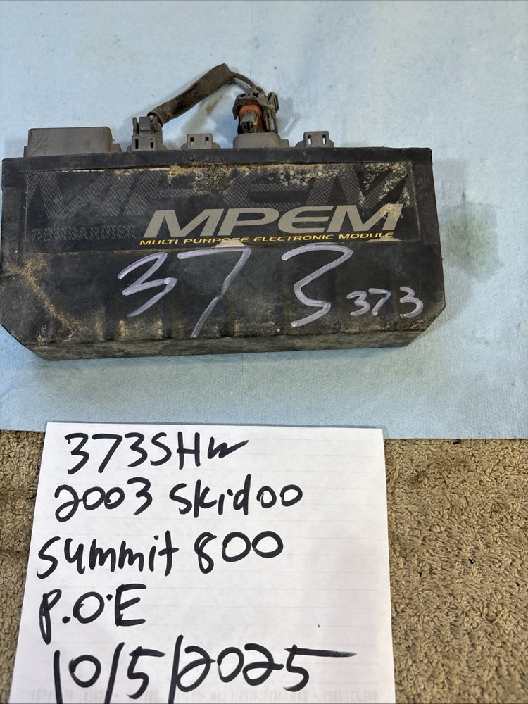 2003 skidoo summit 800 ECU computer 373