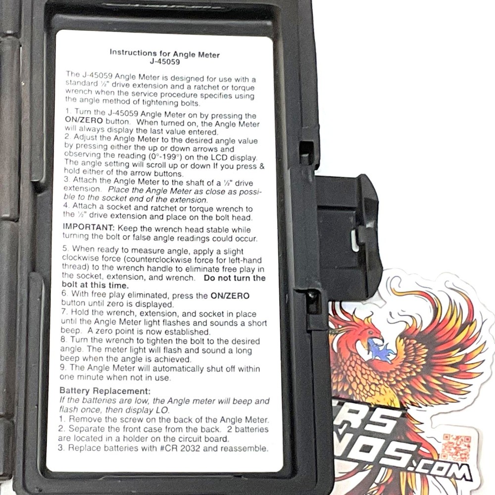 SPX Kent-Moore Torque Angle Sensor Kit J-45059