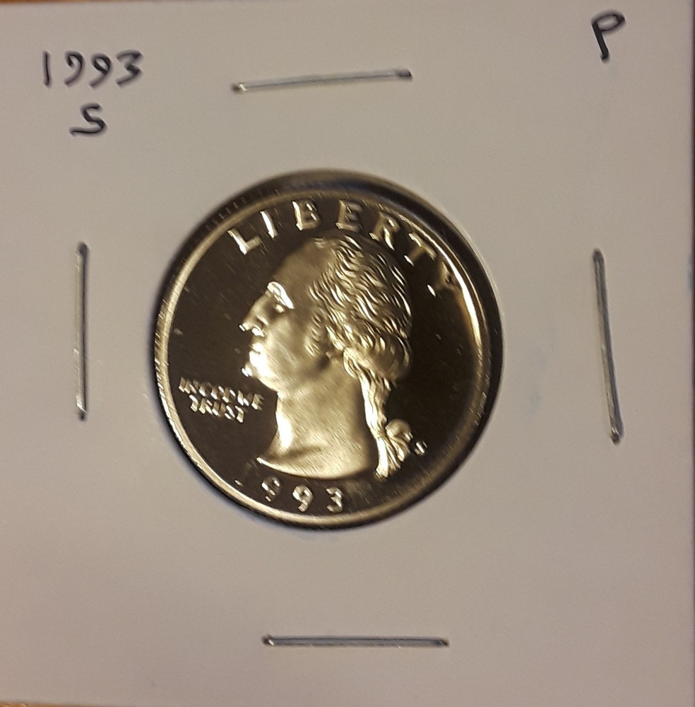 1993S Washington Quarter