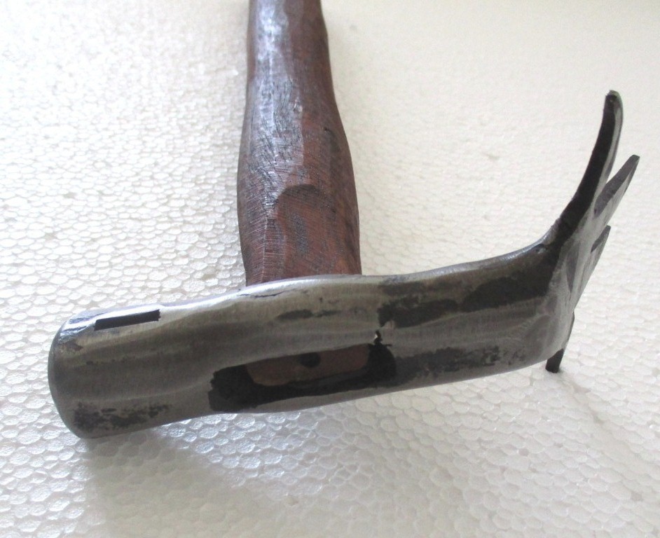 ANTIQUE OLD TOOL FIGURAL HAMMER UNUSUAL RARE
