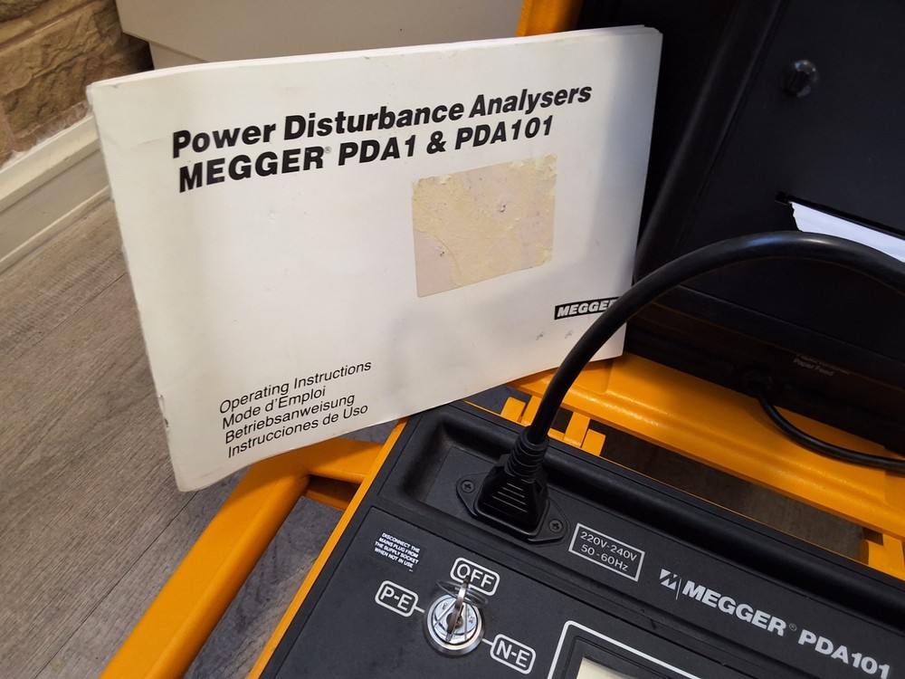 Megger PDA101 Power Disturbance Analyzer.