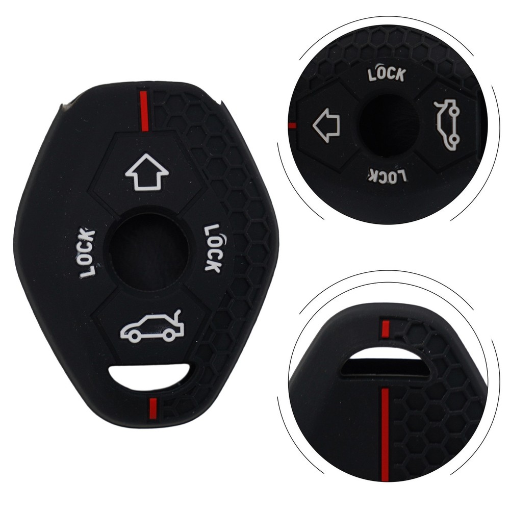 Odorless Silicone Key Case for For Bmw E46 E53 X3 E83 X3 E39 Serie 7 5 3 330i
