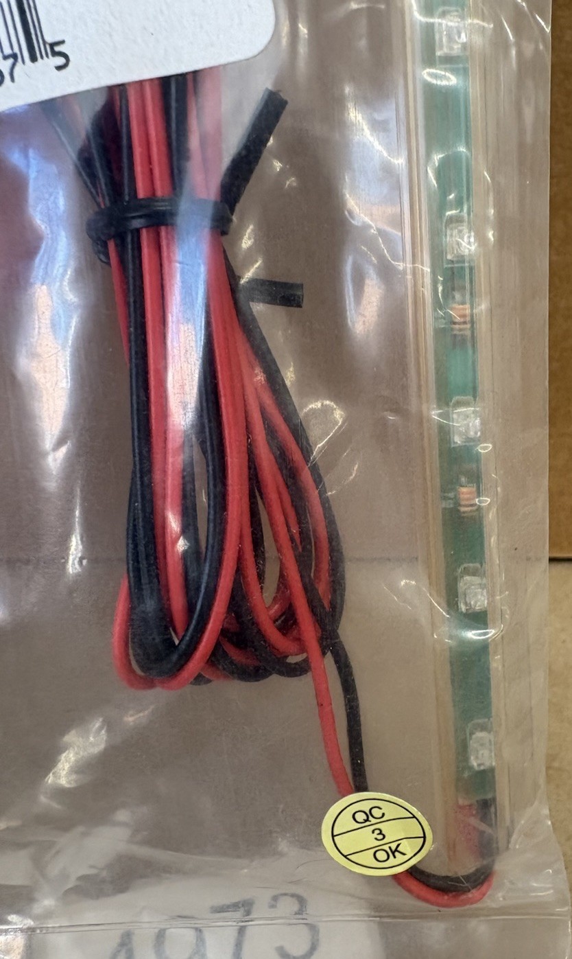 SHOW CHROME 10-2623AUL Amber LED Strip Upper Left 52-623A Side Fairing GL1800