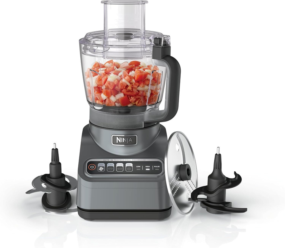 Food Processor, Professional Plus, 1000 Peak Watts, 4 Functions for Chopping, Sl