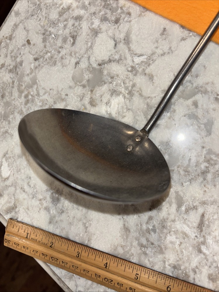 Vintage Bakelite Soup Serving Spoon