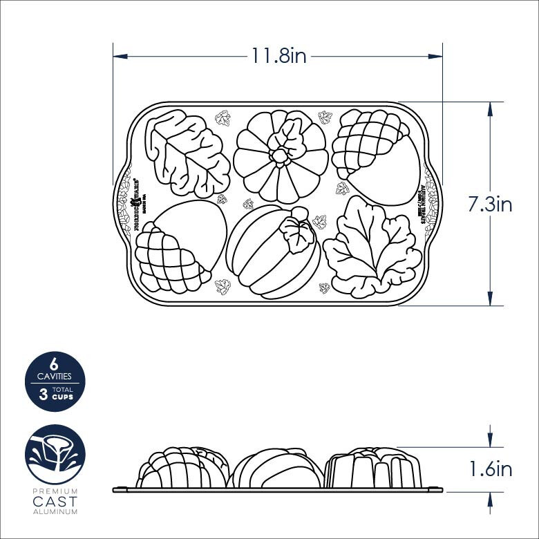 Nordic Ware Autumn Treats Pan