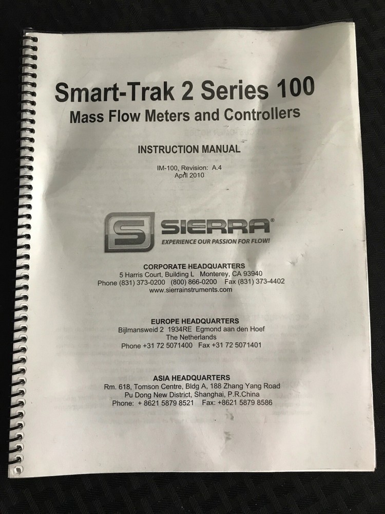 Smart-Trek 2 Series 100 High Performance Digital Gas Mass Flow Controller
