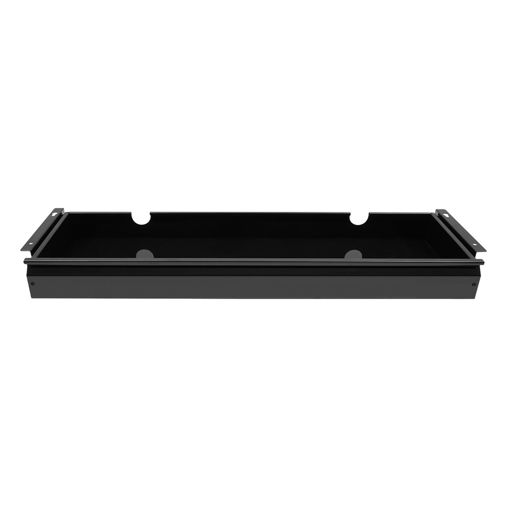 33” Black Space Saver Sliding Under Desk Storage Drawer Pull-out Drawer
