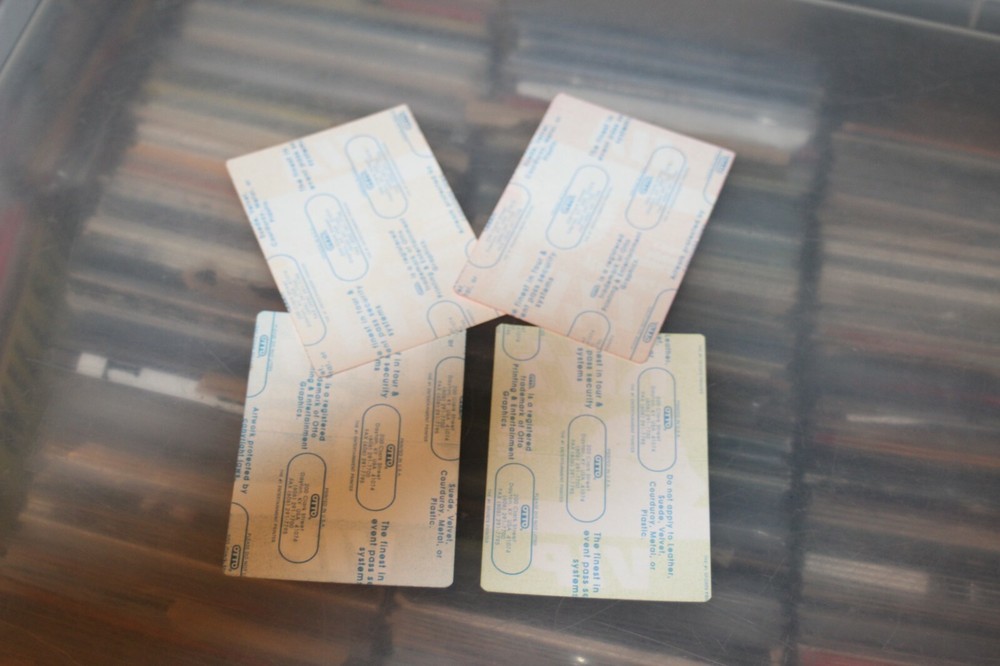 KISS - 4x Backstage Pass #14 - FREE SHIPPING -