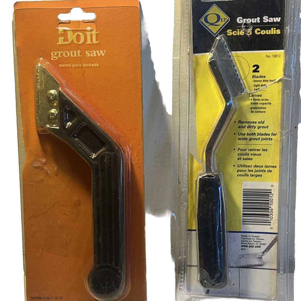 Lot Of 2 Grout Saws Open Packaging