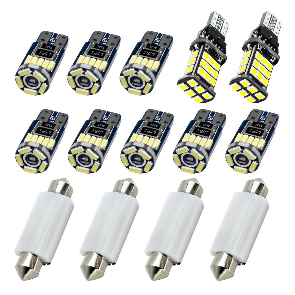 LED Light Kit Map Dome for Chevy Silverado 1999-2006 Interior Package 14pc White