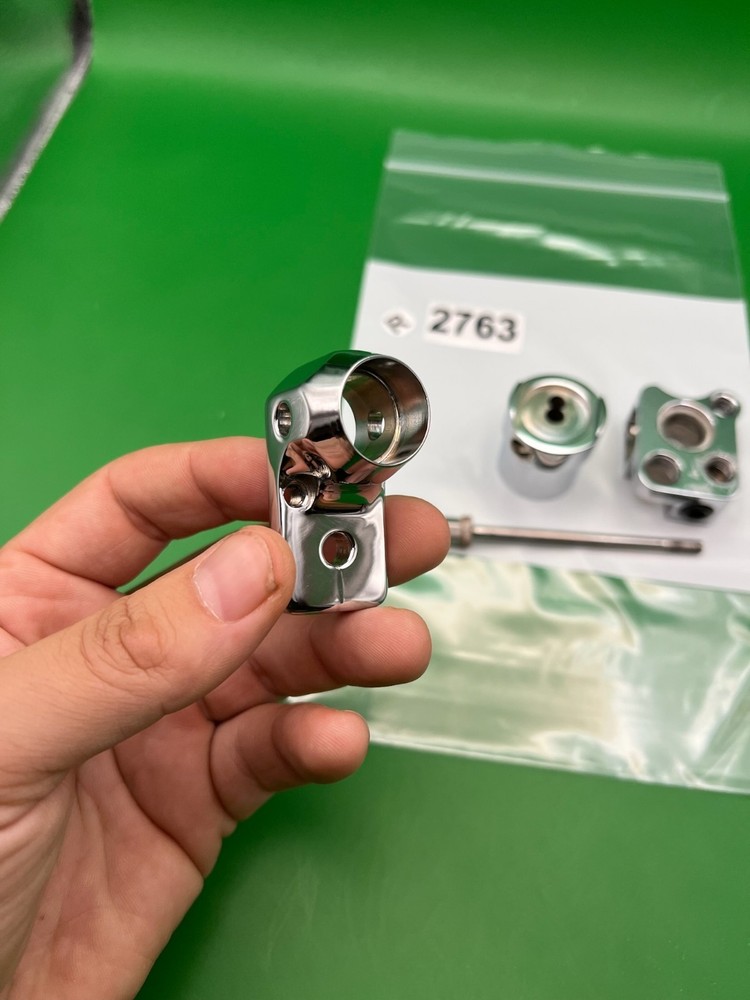 Autococker Vasa, Front Block and Back Block - Chrome Silver