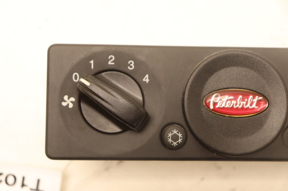 2018-2023 PETERBILT 579 SLEEPER HVAC TEMPERATURE CONTROL PANEL OEM
