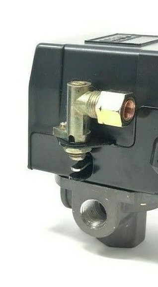 CAMPBELL HAUSFELD LEFOO PRESSURE SWITCH UNLOADER VALVE 90 DEGREE