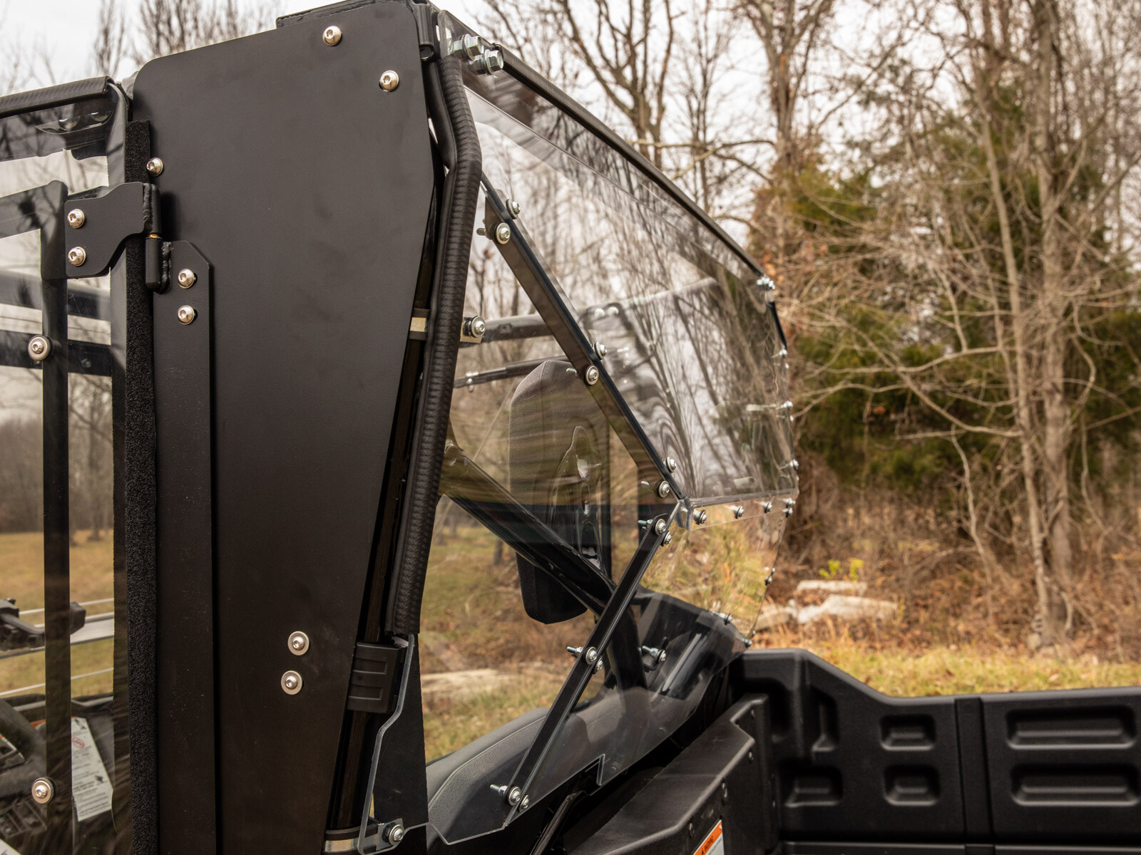 SuperATV Light Tint Rear Windshield for Honda Pioneer 1000 (2016+)