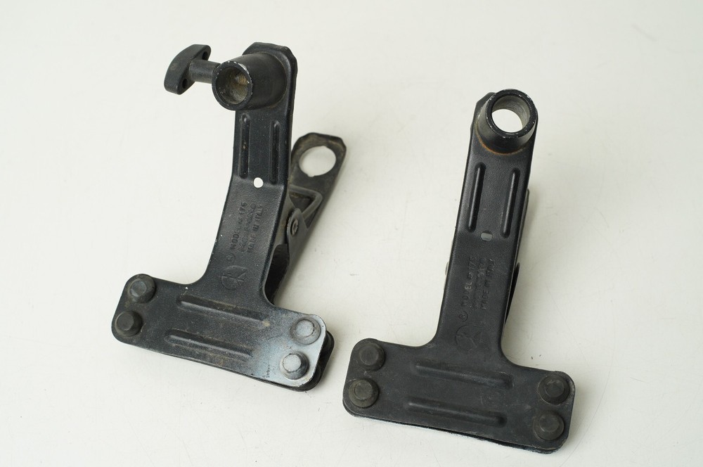 2 - Manfrotto 175 Spring Clamp Grip Set Equipment - Bent / Missing Screw
