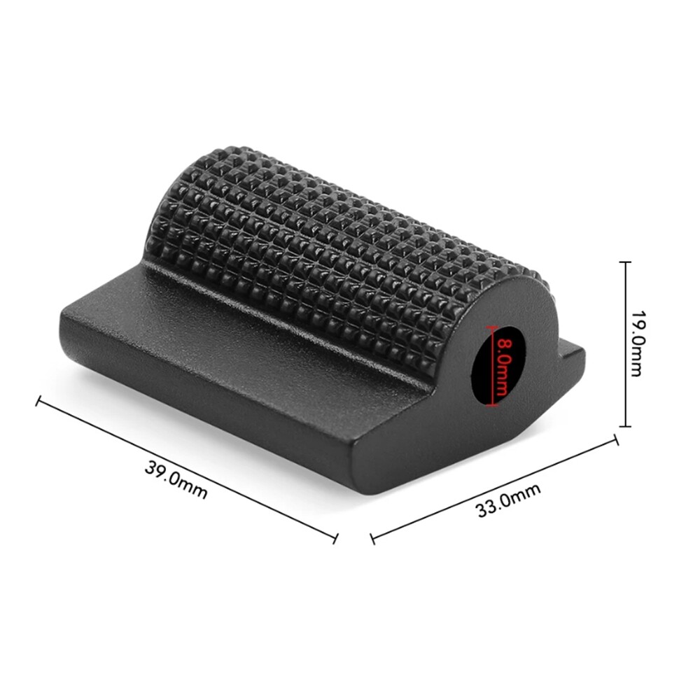 Gear Shift Shifter Case Boot Protector Cover Rubber Pad for Motorcycle Black