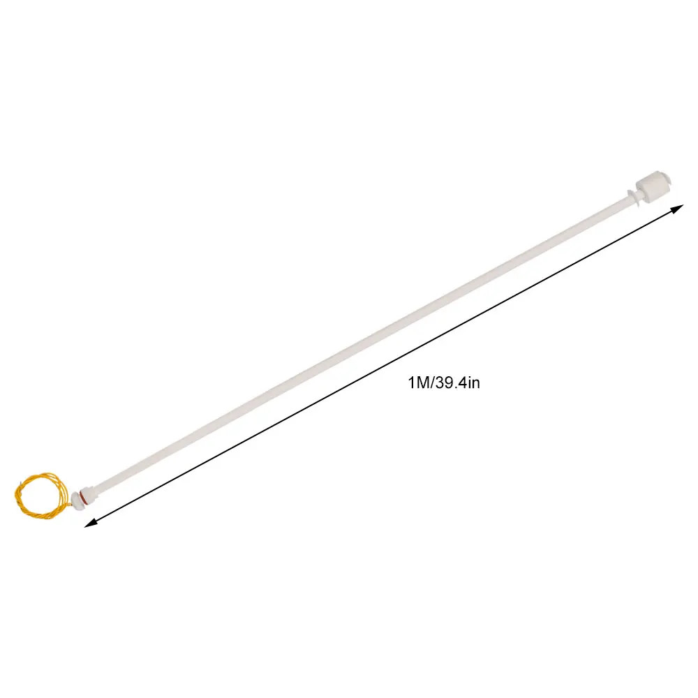 Water Level Float Switch Liquid Sensor Controller 75mm-1m Stainless Probe