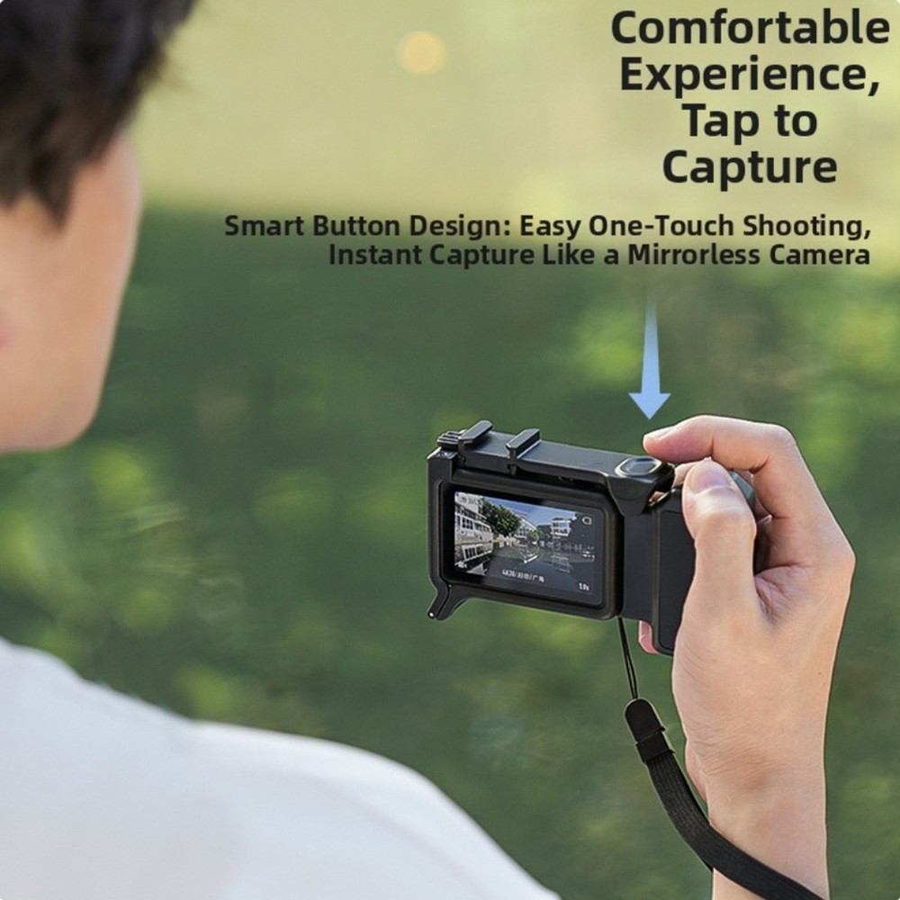 For DJI Action 5pro Compatible Quick Release Handle for Street Photography