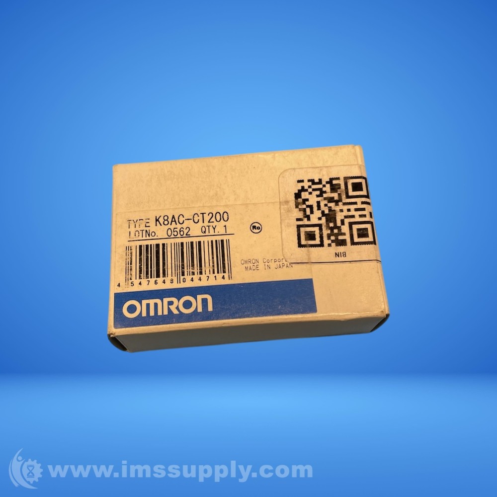Omron K8AC-CT200 Current Transformer FNOB