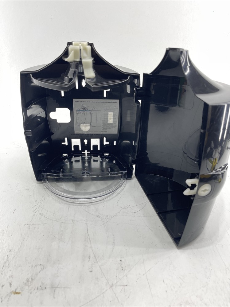 Zogics Wipe Dispenser, Black Wall Mount