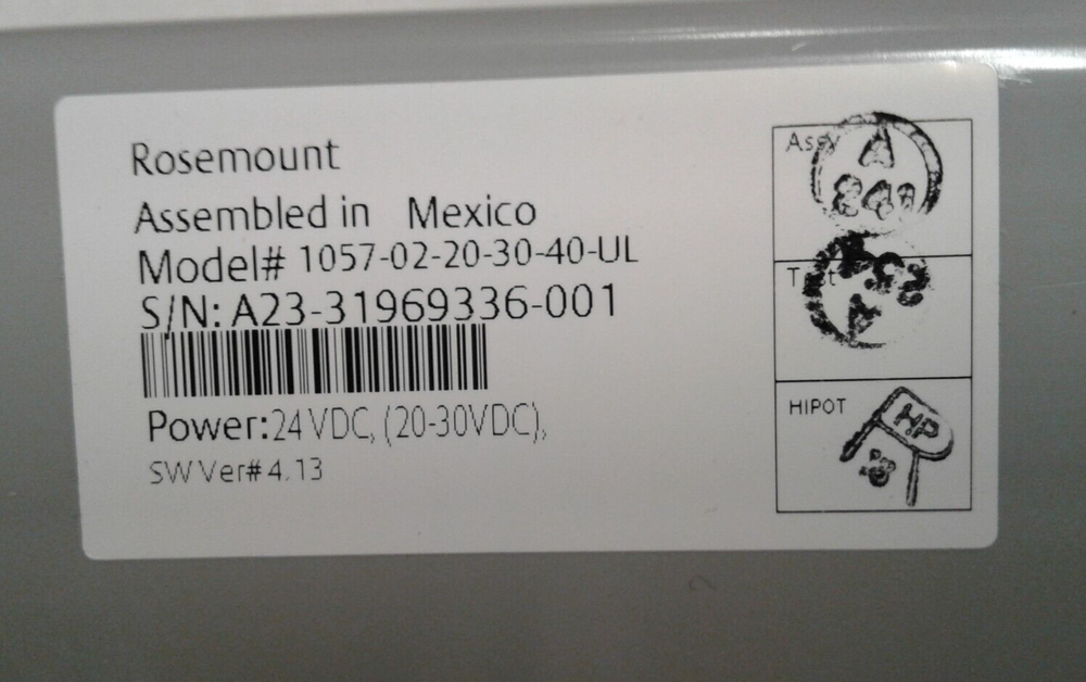 Rosemount Emerson 1057*50646647 Multi Parameter Analyzer - New in Box