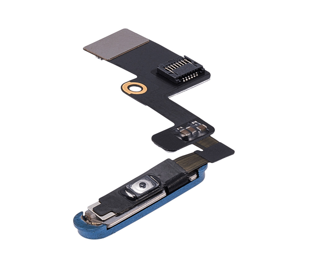 Power Button Flex For iPad Air 5 (Premium) (Blue)